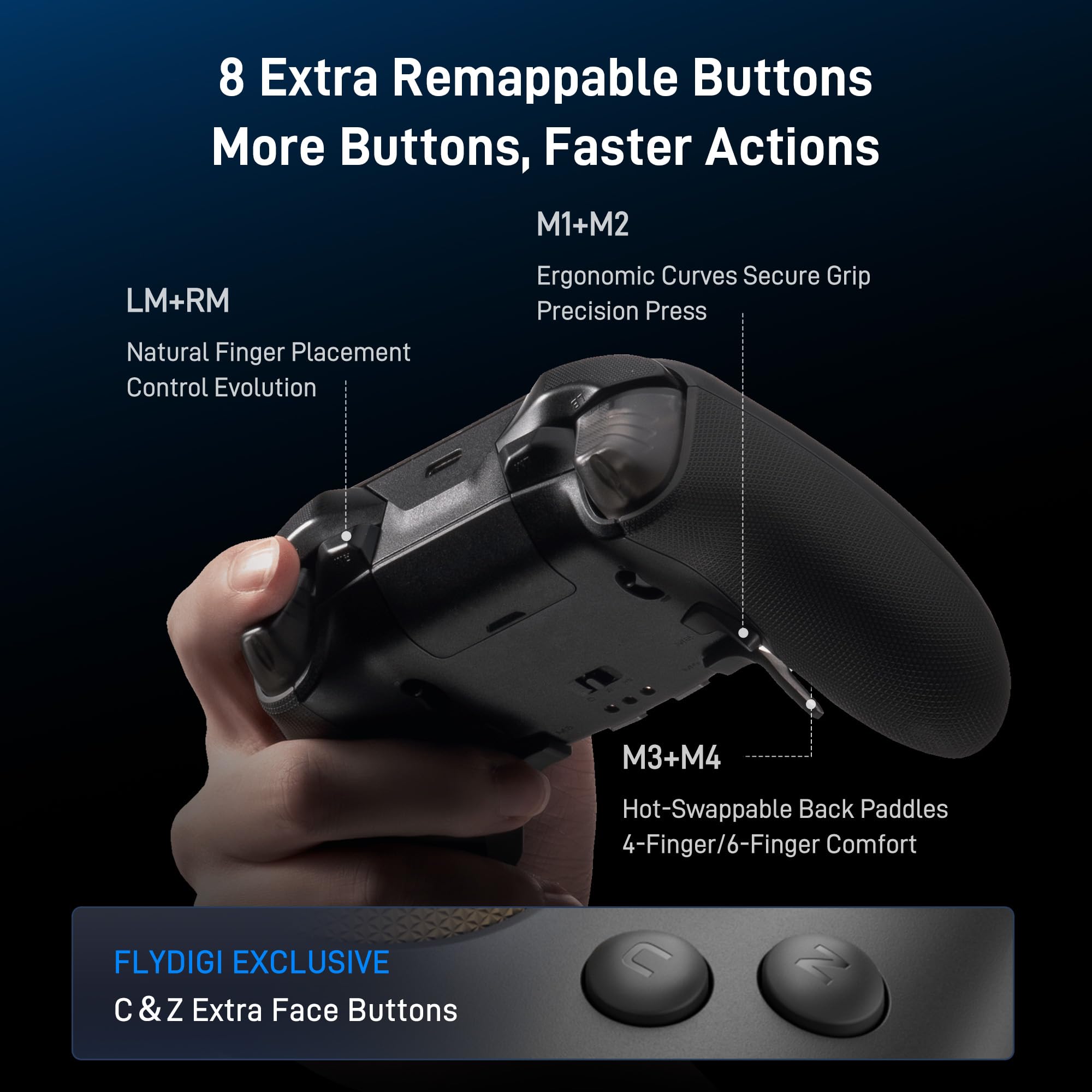FLYDIGI Vader 5 Pro PC Controller - Zero Drift! -6 FLYDIGI Vader 5 Pro PC Controller - Zero Drift! -6