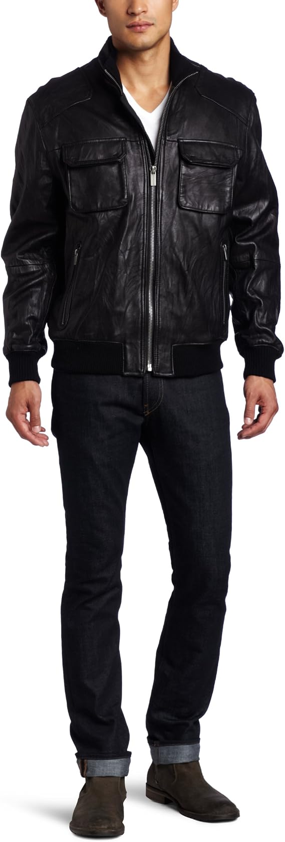 Michael Kors Men's Hoover Leather 