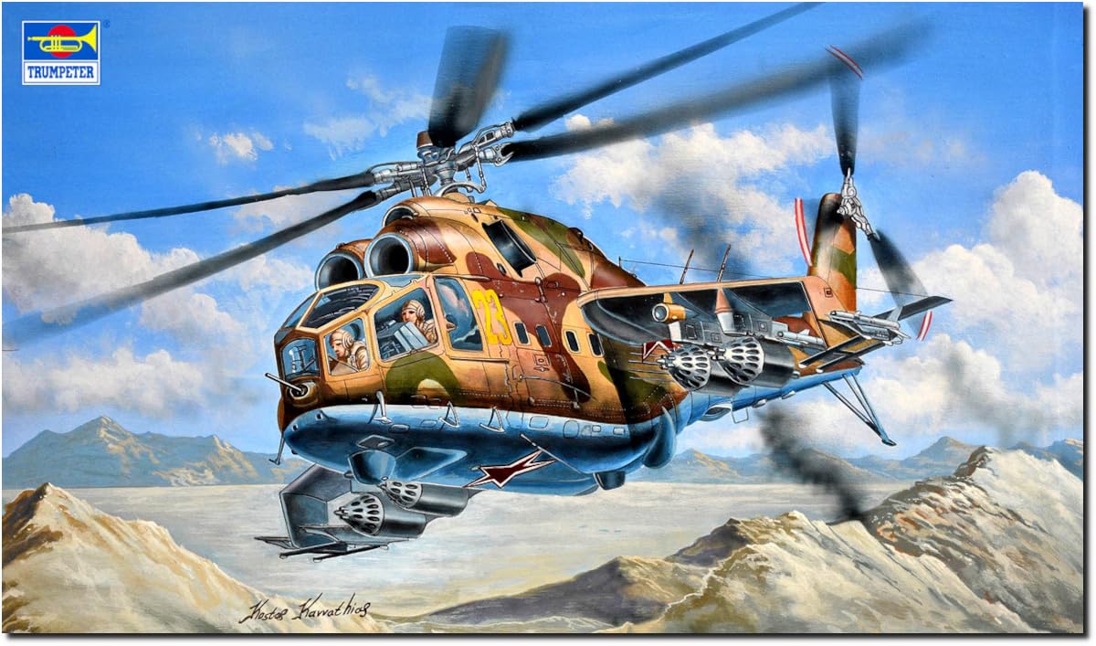Amazon | トランペッター(TRUMPETER) 1/48 Mi-24A ハインドB