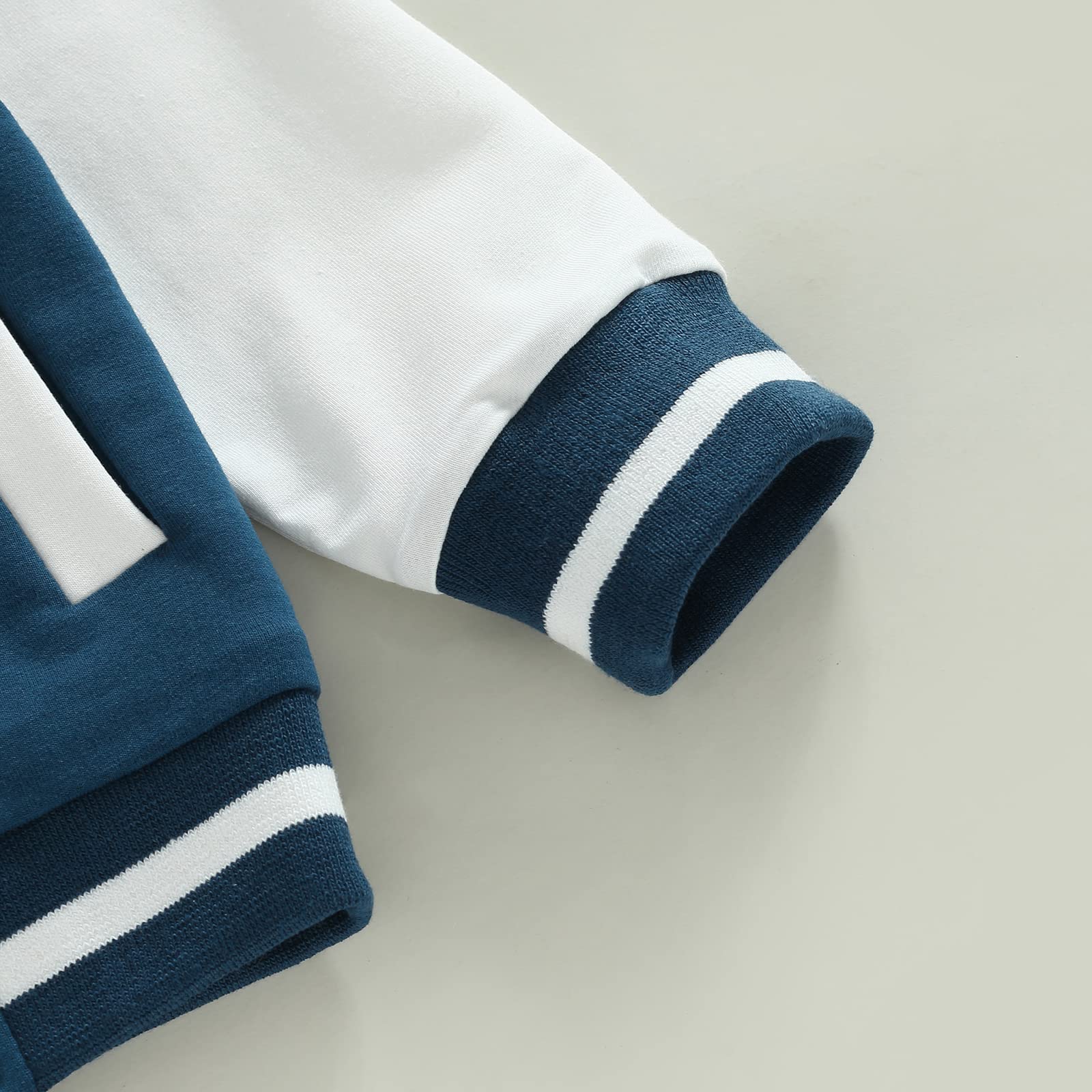 Veste de baseball à manches longues pour tout-petits garçons, manteaux décontractés pour petits garçons, vestes d'automne et d'hiver avec poche