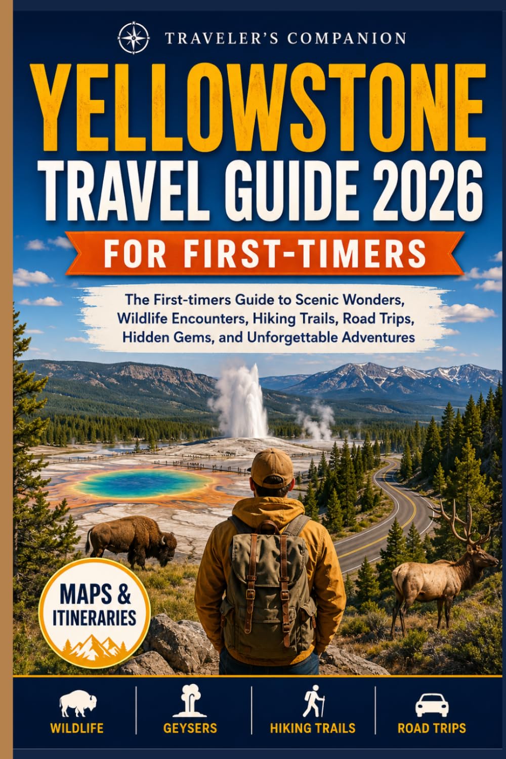 Yellowstone Travel Guide 2026: The First-timers Guide to Scenic Wonders, Wildlife Encounters, Hiking Trails, Road Trips, Hidden Gems, and Unforgettable Adventures