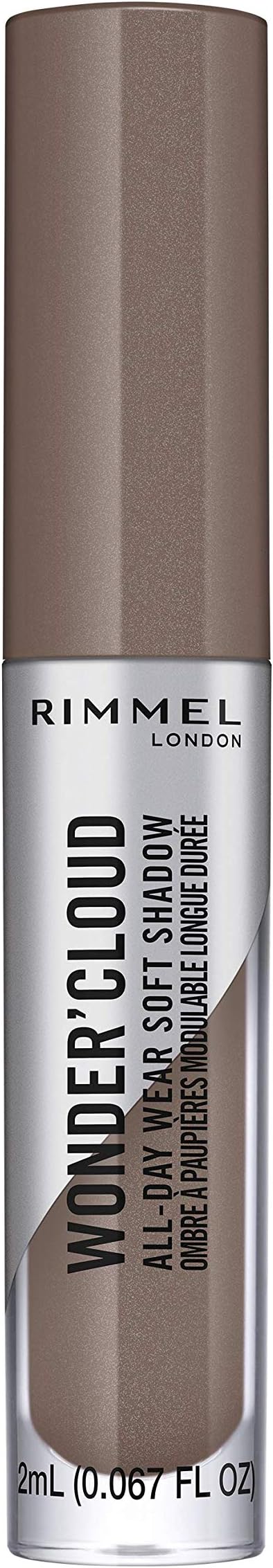 Rimmel London Wonder'Cloud Liquid Eyeshadow, 008 Thunder Grey