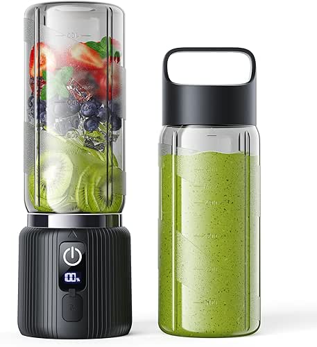 COKUNST Portable Blender, Small Smoothie & Shake Maker with 8