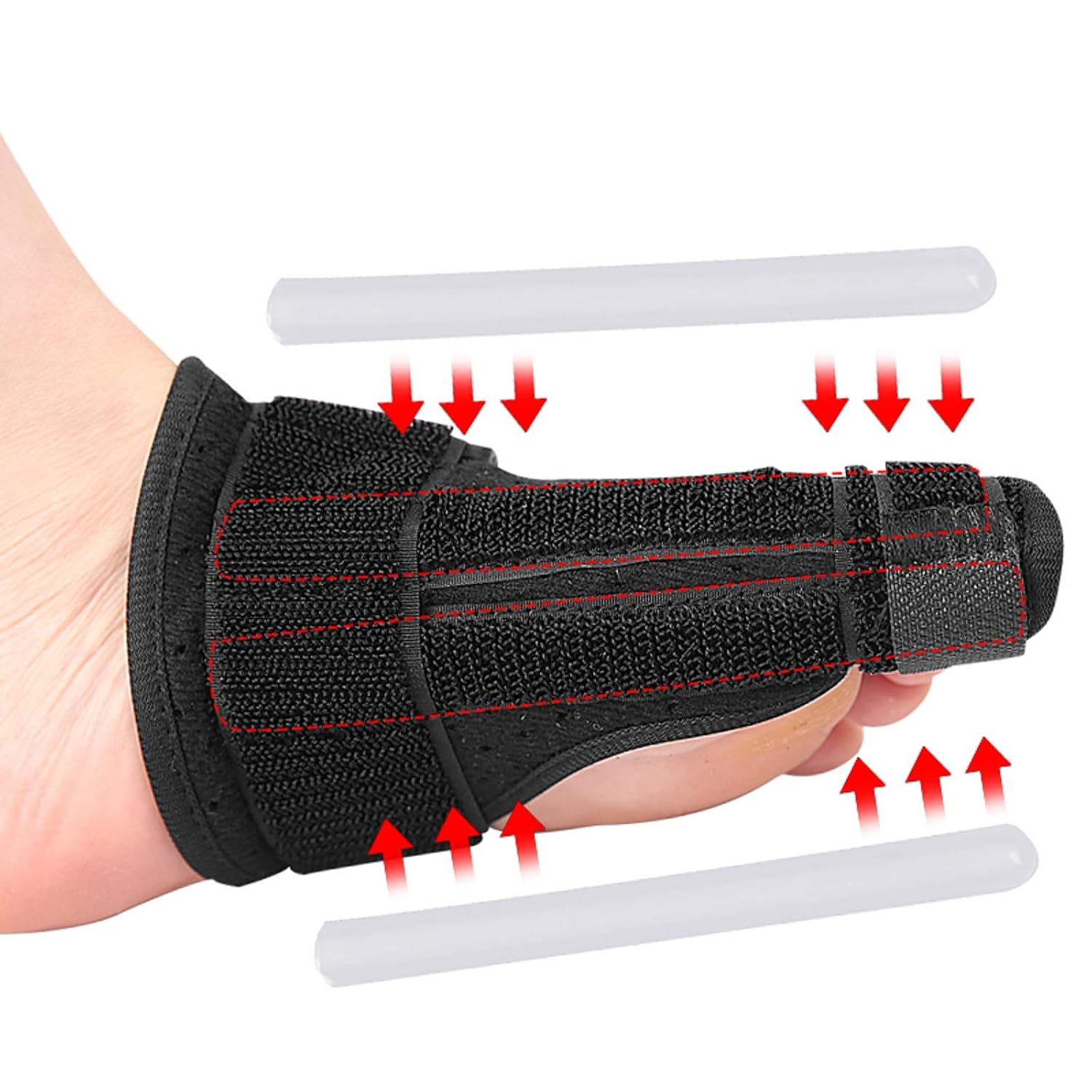 Bunion Corrector Big Toe Straightener Hammer Toe Bunion Pain Relief Hallux Valgus Corrector Bunion Splint Bunion Pads Toe Brace Right+Left