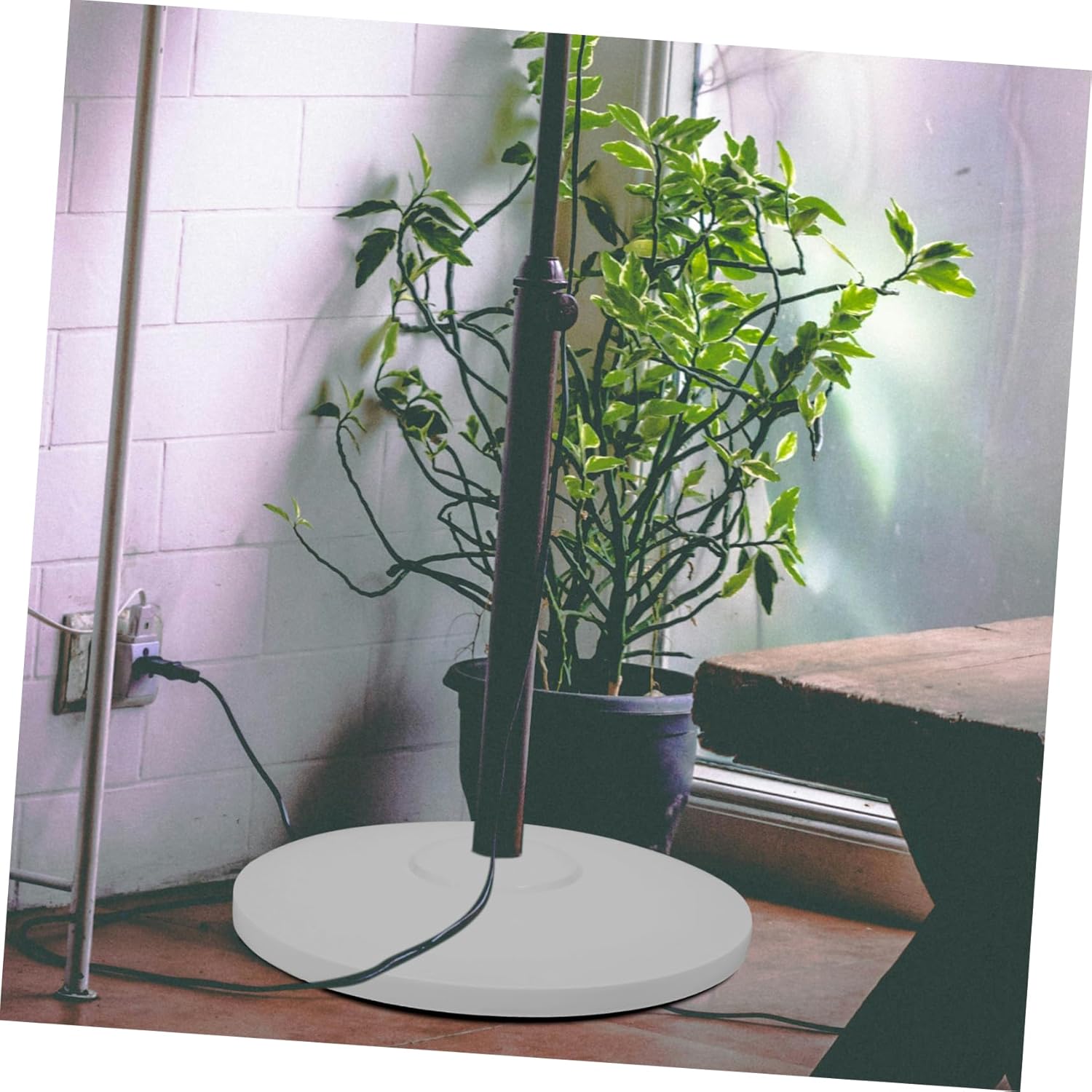 Amosfun Stand up Fan Base Replacement Heavy Duty Plastic Electric Fan Chassis Lifting Base