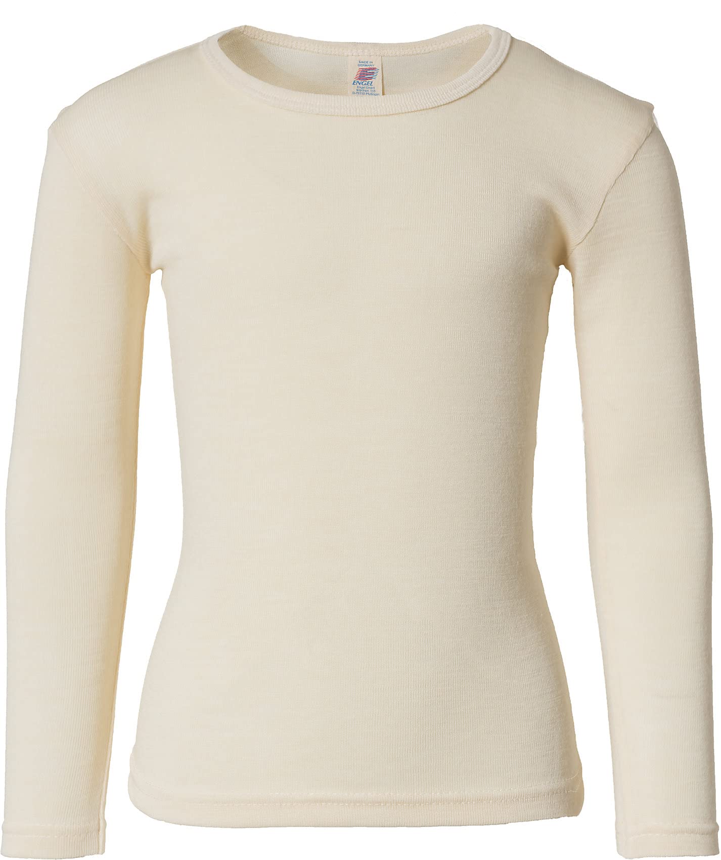 Engel Natur - Wol/Zijde Kinder Shirt Lange Mouw - Koper Engel Natur - Wol/Zijde Kinder Shirt Lange Mouw - Koper