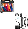 FOXWELL NT909 Scan Tool Wireless Bidirectional All System All Function Scanner with FOXWELL VS300 Car Endoscope