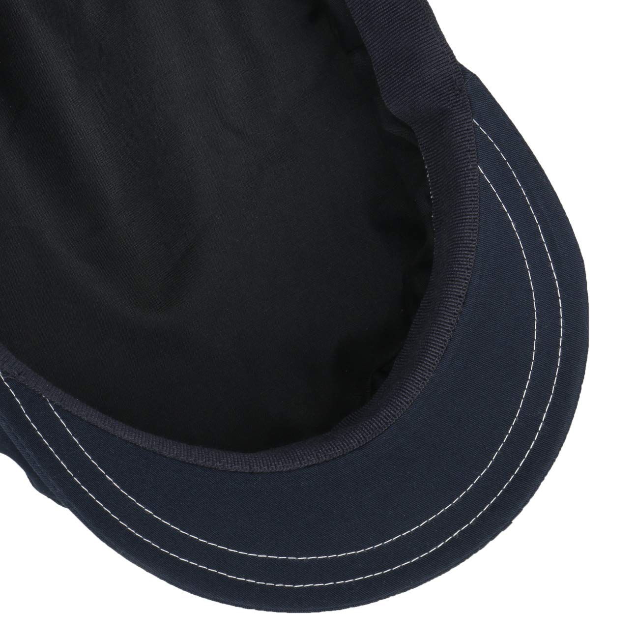 Lipodo Yachting Elbsegler Schirmmütze Kapitänsmütze Uni einfarbig Made in Italy Damen Frühling Sommer
