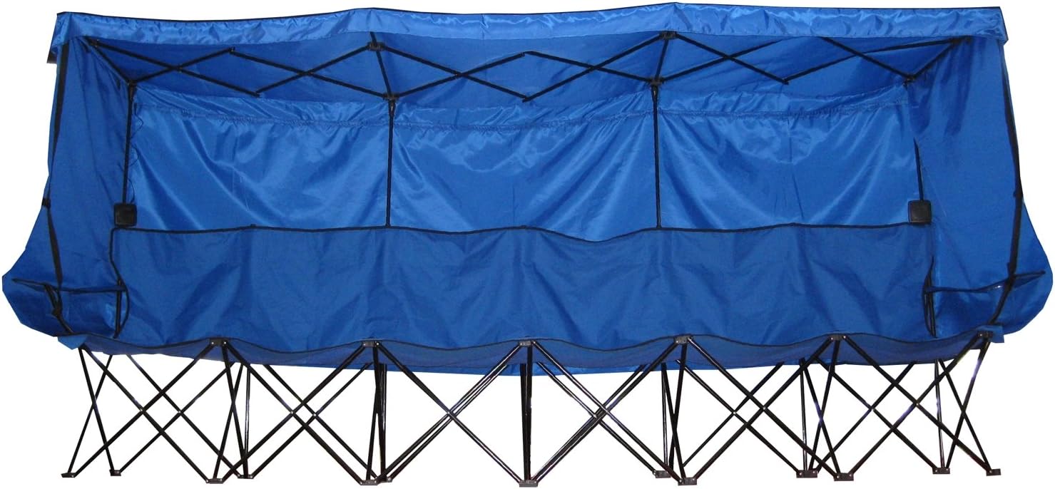 Canopy Benches 6 Seater Bench (Blue)