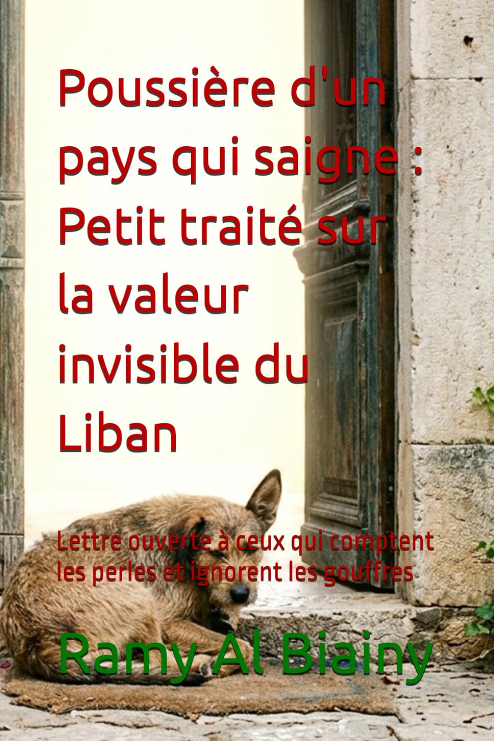 Poussière d'un pays qui saigne : Petit traité sur la valeur invisible du Liban: Lettre ouverte à ceux qui comptent les perles et ignorent les gouffres