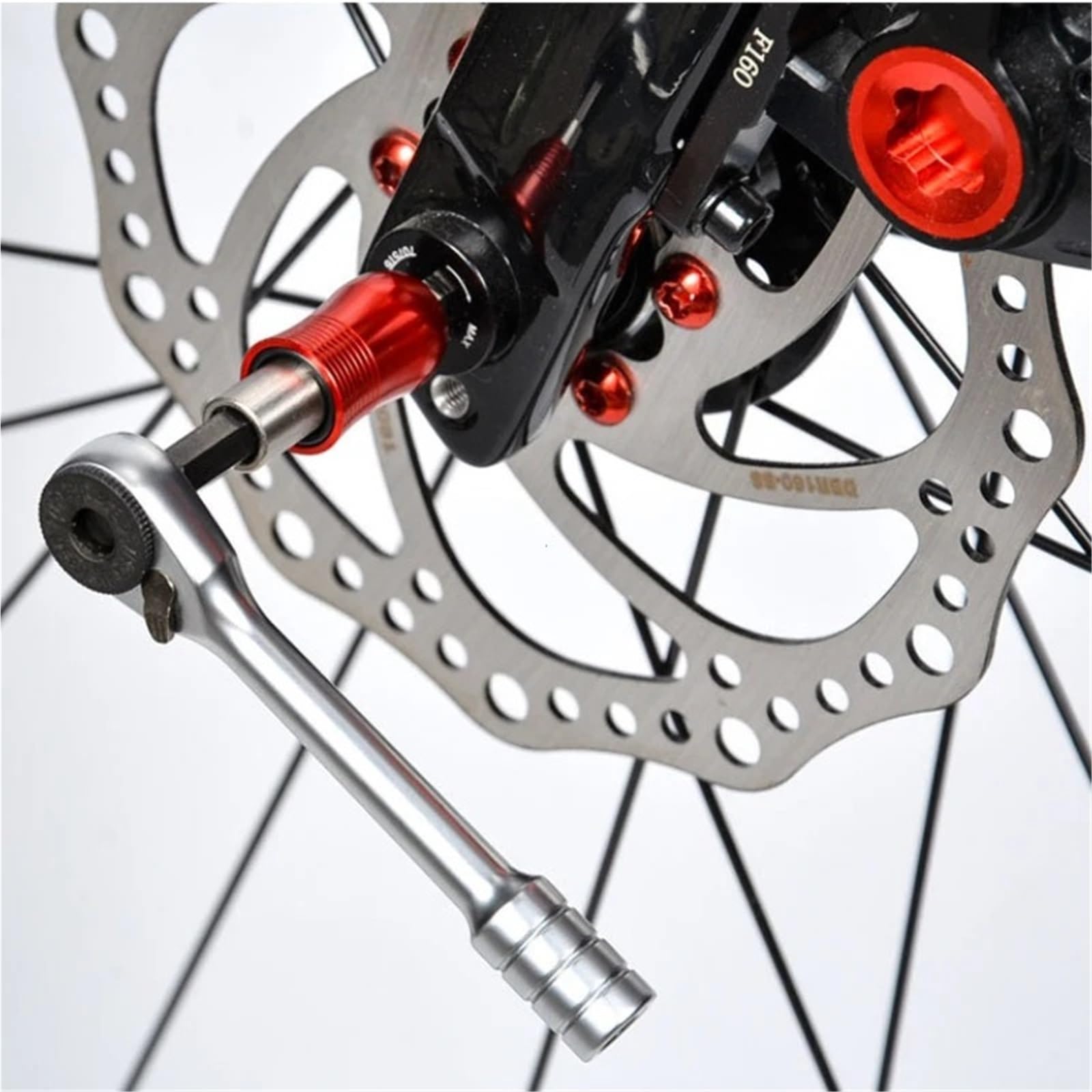 Kit De Herramientas De Llave De Trinquete Portátil 14 En 1, Multiherramienta De Ciclismo Multifunción Con Palanca De Neumáticos For Mantenimiento De Bicicletas De Carretera MTB