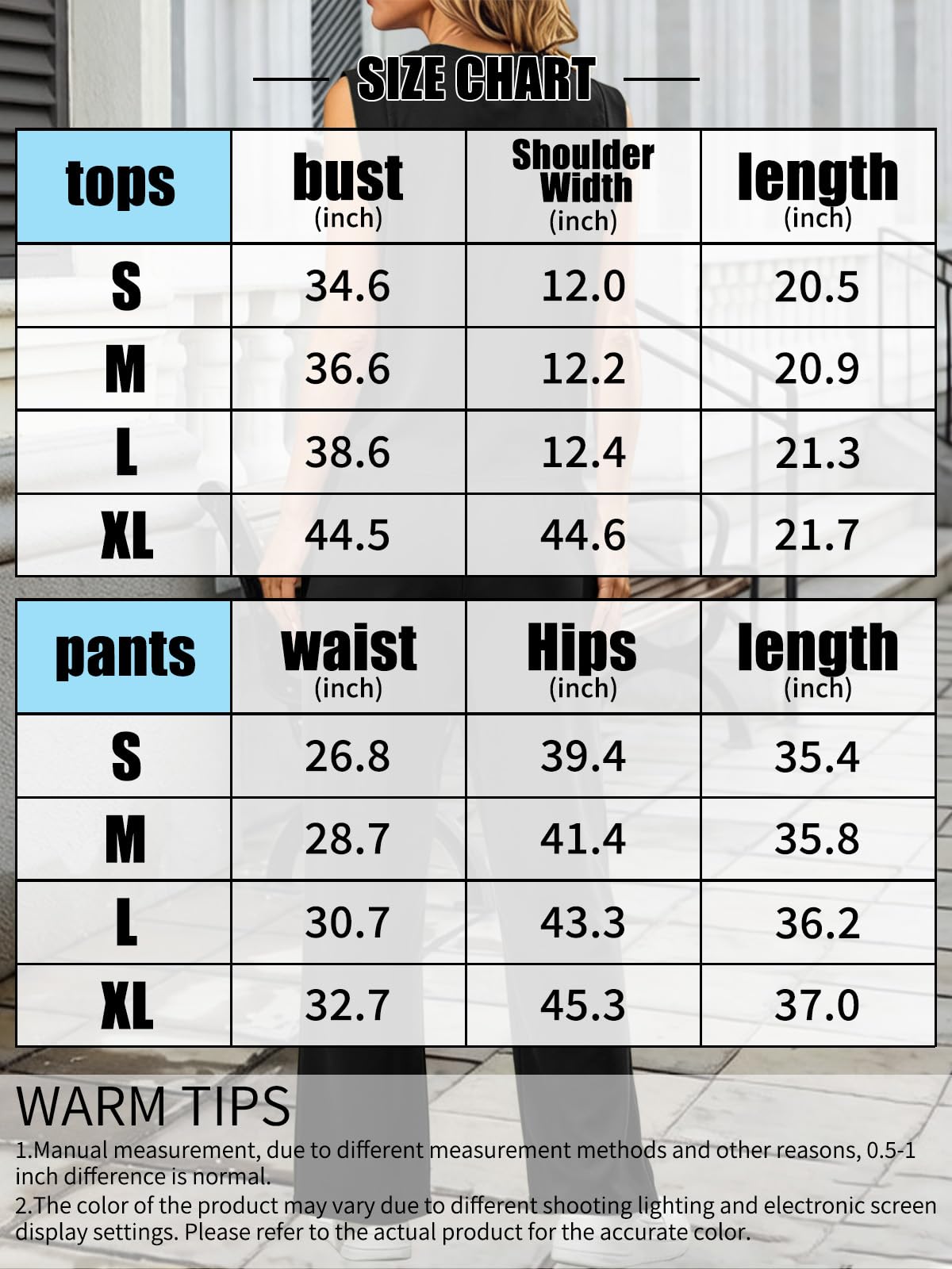 Rayson Tuta Estiva Donna Sportiva con Scollo Rotondo Tuta Sportiva Donna Estiva Senza Maniche e Pantaloni Elegante per Jogging Casa