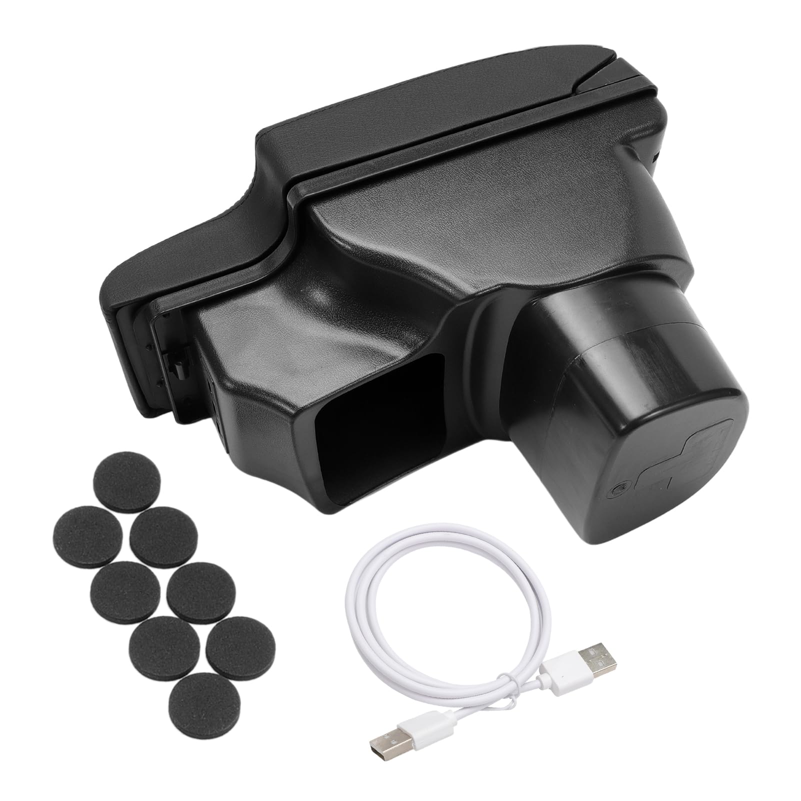 Bracciolo per Nissan JUKE 2010-2019 Bracciolo Centrale per Console Centrale con Vano Portaoggetti Scatola per Braccioli con 3 Porte di Ricarica USB
