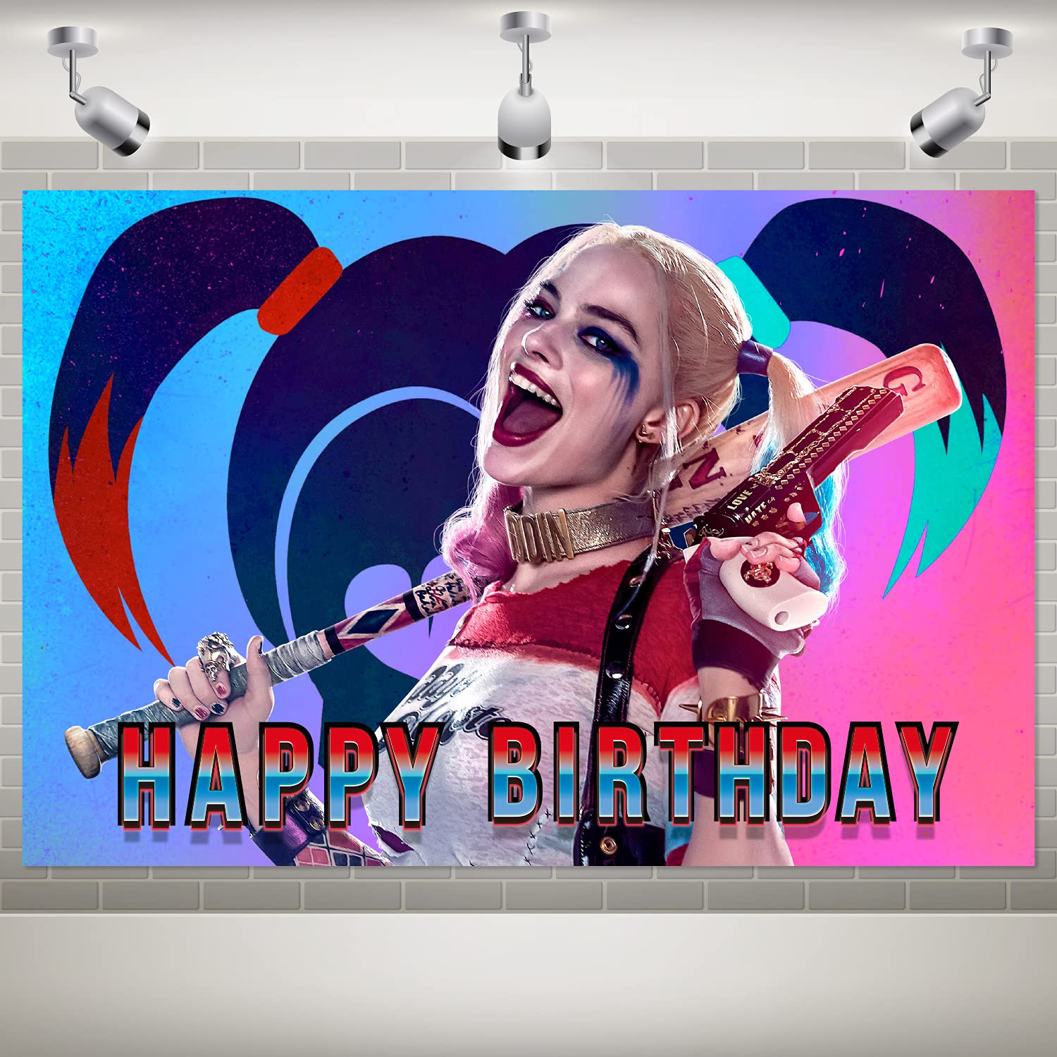 Buy Harley Quinn Birthday Decorations, Harley Quinn Party Decorations