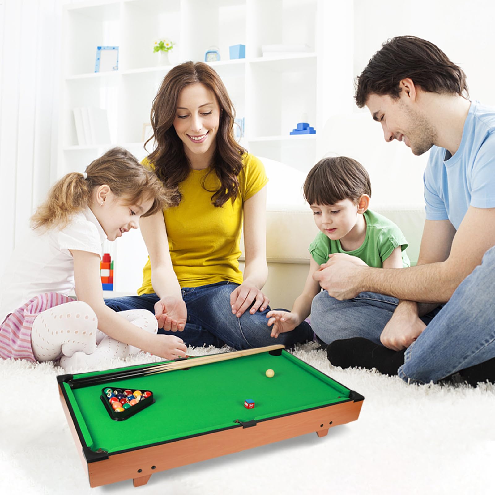 Tavolo da biliardo per bambini, tavolo da biliardo portatile, mini tavolo da biliardo regolabile, tavolo da gioco multifunzione per ragazze e ragazze, tavolo educativo per migliorare la