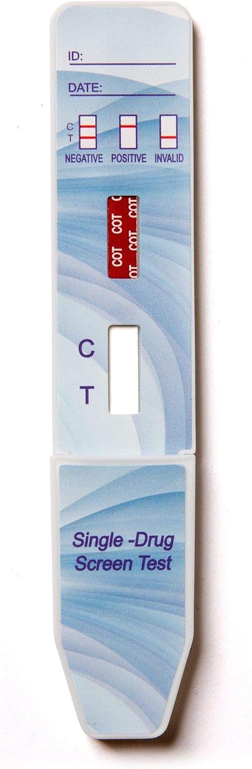 Nicotine Smoking Smoke Cotine Cotinine Cot Tobacco Tabacco Single Testing Test Kit - 15 Pack