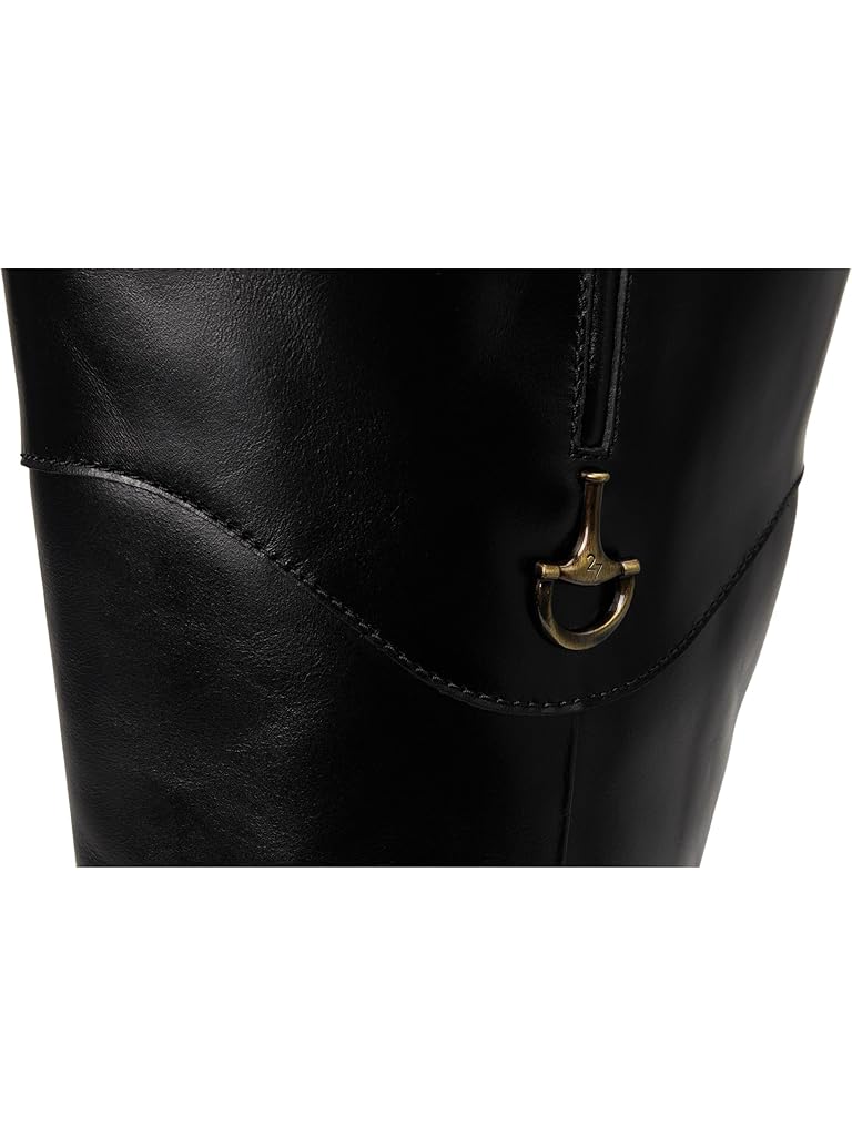 Black Naturalizer 27 Edit Oslo Extra Wide Calf Riding Boots