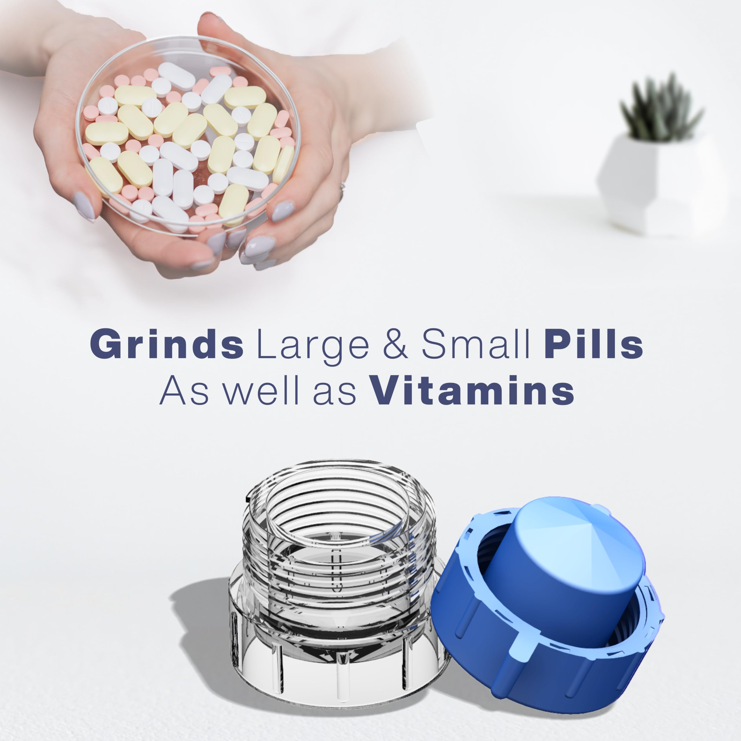 OTICA Tablet Crusher Pill Grinder Tablet Pulverizer Medicine Crusher in Powder Form for Great for Feeding Tube Use, Pets or Easier Medicine Intake or Kids Pack of 1 — Amazon image 9