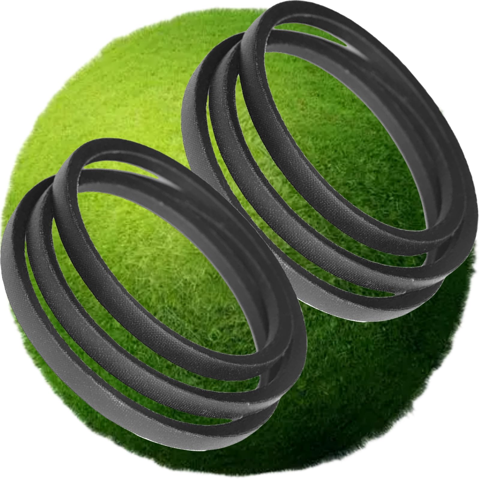 2pk Courroie de plateau de 42 pouces 954-04060C 754-04060C (1,27 cm x 24,38 m) Remplace pour MTD Cub Cadet Troy-Bilt LT1042 John Deer GX10851 Sabre 1438GS Tondeuses à gazon 754-04060B 954-04060B 754