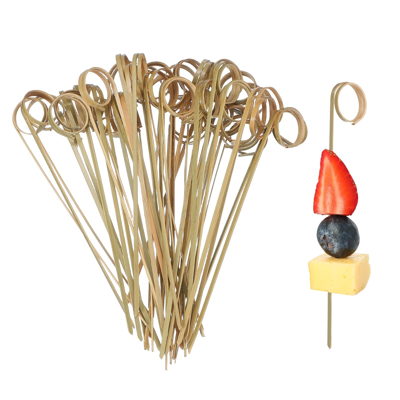 Brochettes cocktail bambou de 15 cm pour réussir vos apéritifs et buffets de fête