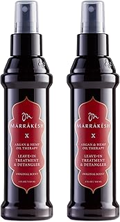 MARRAKESH by MARRAKESH X ORIGINAL LEAVE-IN TREATMENT & DETANGLER WITH HEMP & ARGAN OILS 4 OZ ( Package Of 2 ) by MARRAKESH