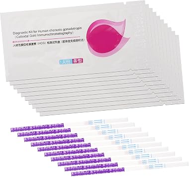 Milisten 20Pcs Disposable Pregnancy Test Strips Bulk Early Detection Home Use Sensitive Pregnancy Tests for Women Family Planning