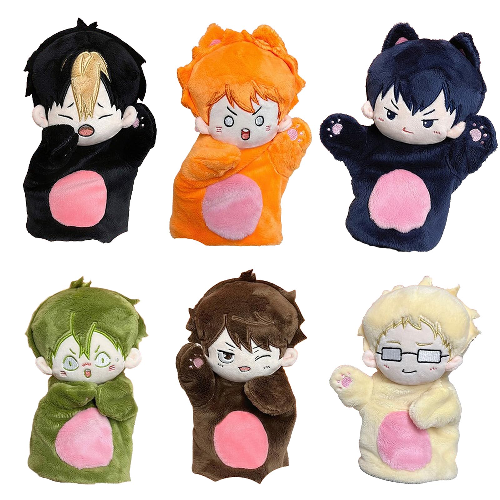 Amazon.co.jp: ハイキュー ぬいぐるみ ハンドパペット 日向翔陽 影山飛 