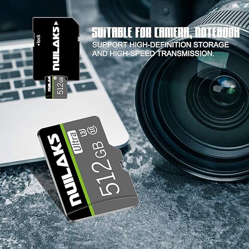 Miniatura 8 de Tarjeta Micro SD de 512 GB de alta velocidad para Nintendo Switch, tarjeta de memoria impermeable para teléfono inteligente Android, cámara digital,