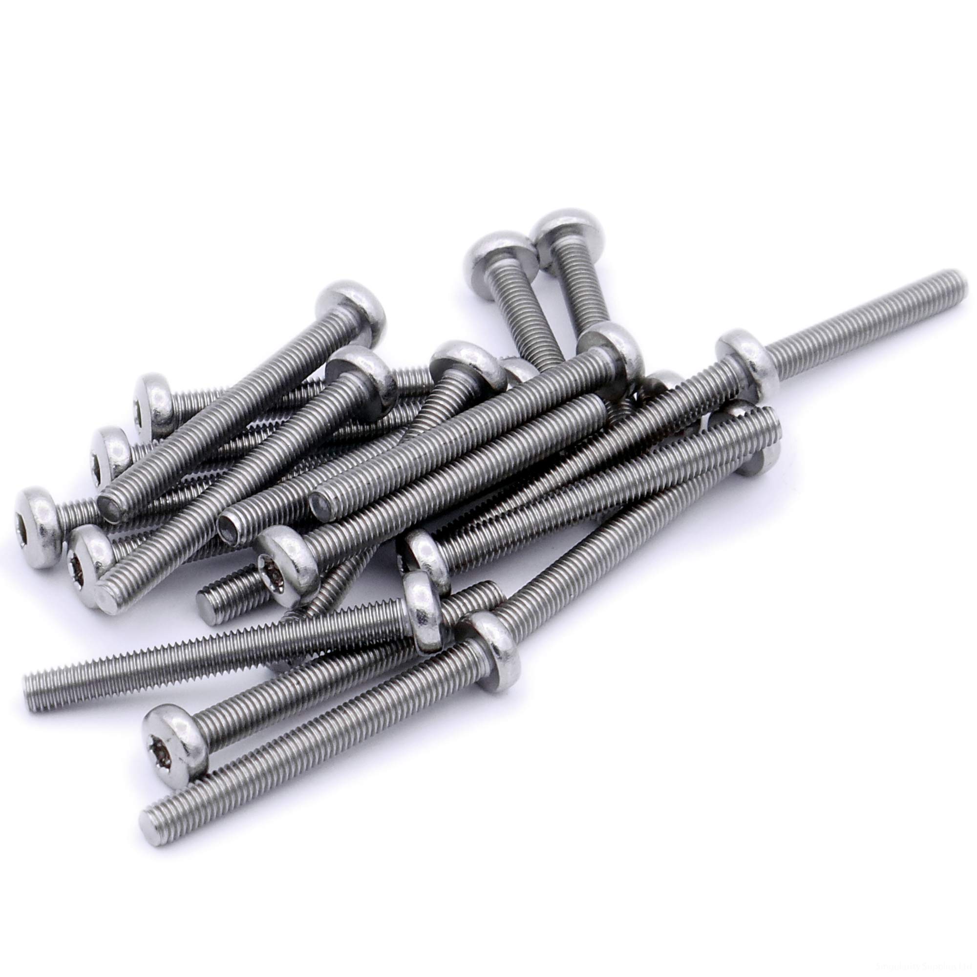 Singularity Supplies M1.6 (1.6Mm X 12Mm) Tx Pan Machine Screw (Bolt) - Stainless Steel (A2) (Pack Of 20)