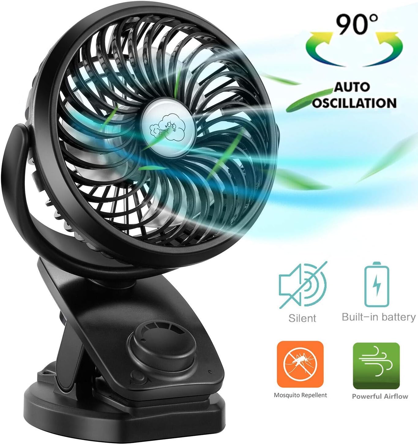 ventilatori oscillanti per esterni