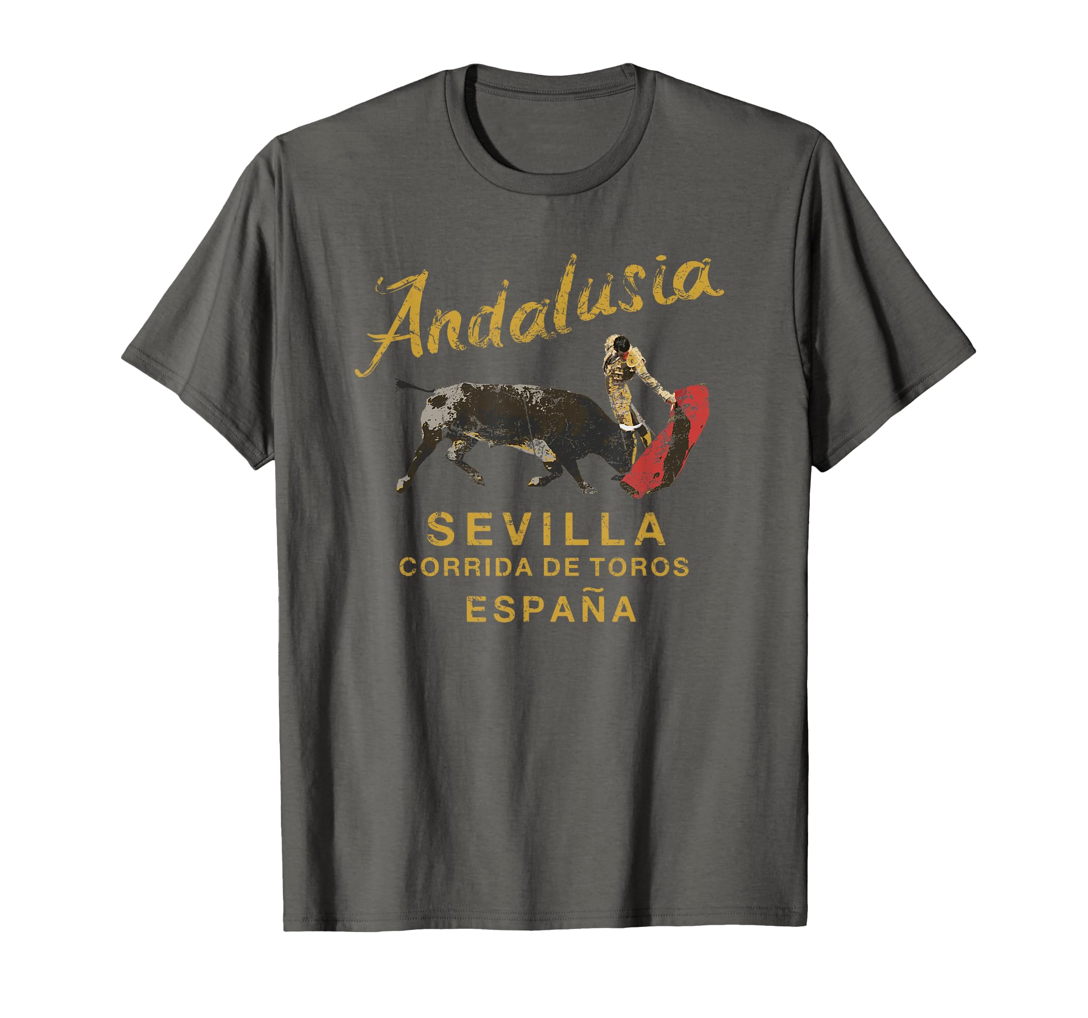 Spain Seville Bullfight Andalusia Vintage T-Shirt