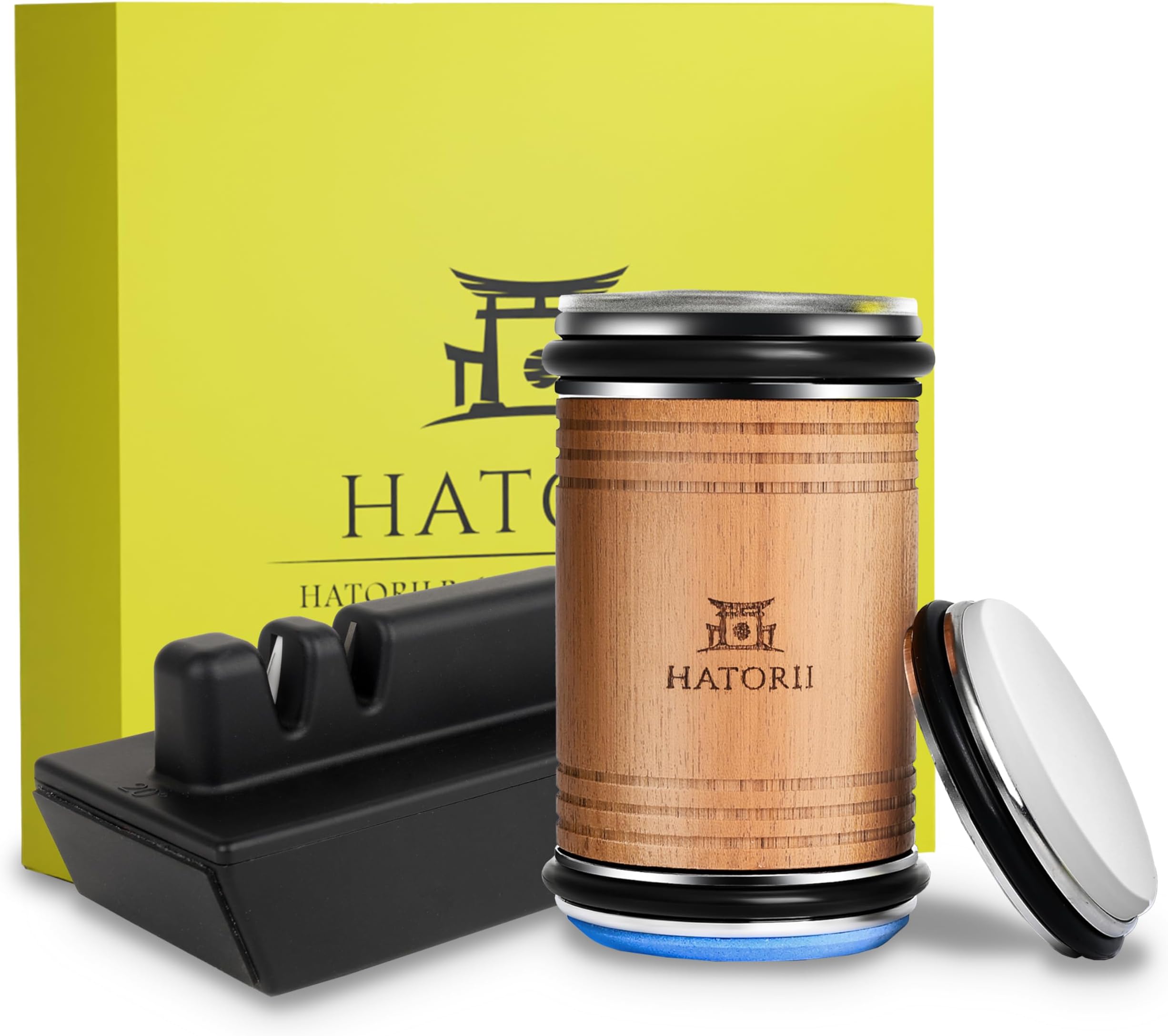 Amazon.com: HATORII Rolling Knife Sharpener Tool - Knife Sharpening Kit ...