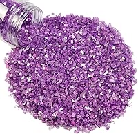 Vista 14 de HappyFiller 1.3 libras de vidrio triturado roto de 0.118-0.276 in, cubierta de suelo de grava para suculentas, mini piezas de piedra, relleno