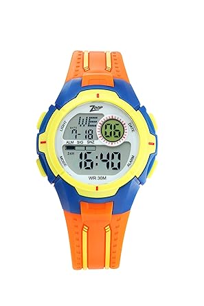 Zoop Digital Grey Dial Boys Watch NL16008PP04/NN16008PP04