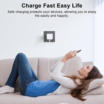 Charger for iPhone, 20W USB C Fast Charger With Charger Cable for iPhone 14/14 Plus/ 14 Pro/ 14 Pro Max/ 13/12/ 11/ X/XR/SE/8/7/ Pad, Type C Fast Charger