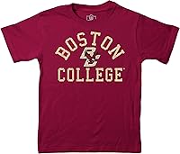 Vista 91 de Wes and Willy Camiseta de algodón orgánico de manga corta para niños de la NCAA