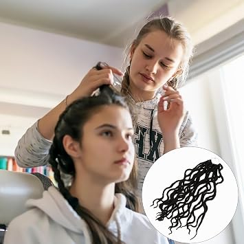 Goddess Locs Crochet Hair Synthetic Faux Dreadlocs Braiding Wig Lightweight High Temperature Resistant Soft and Natural-looking for Women Stylish Protective Hairstyle