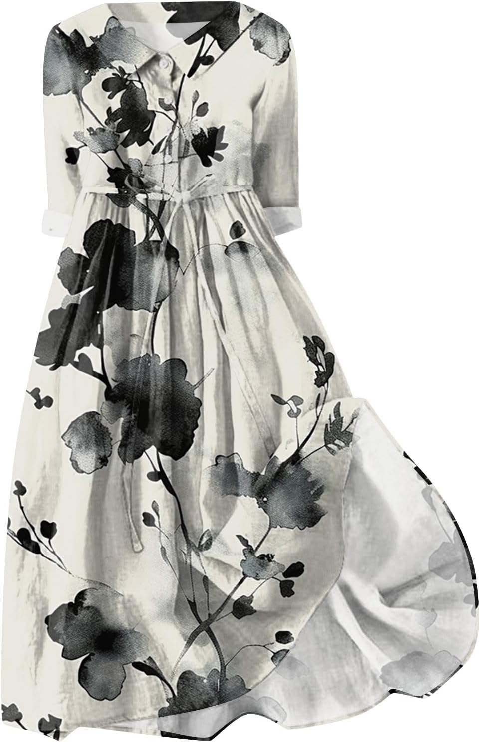 Women Korean Style Dress A-Line Summer Half Sleeve Jamaica | Ubuy
