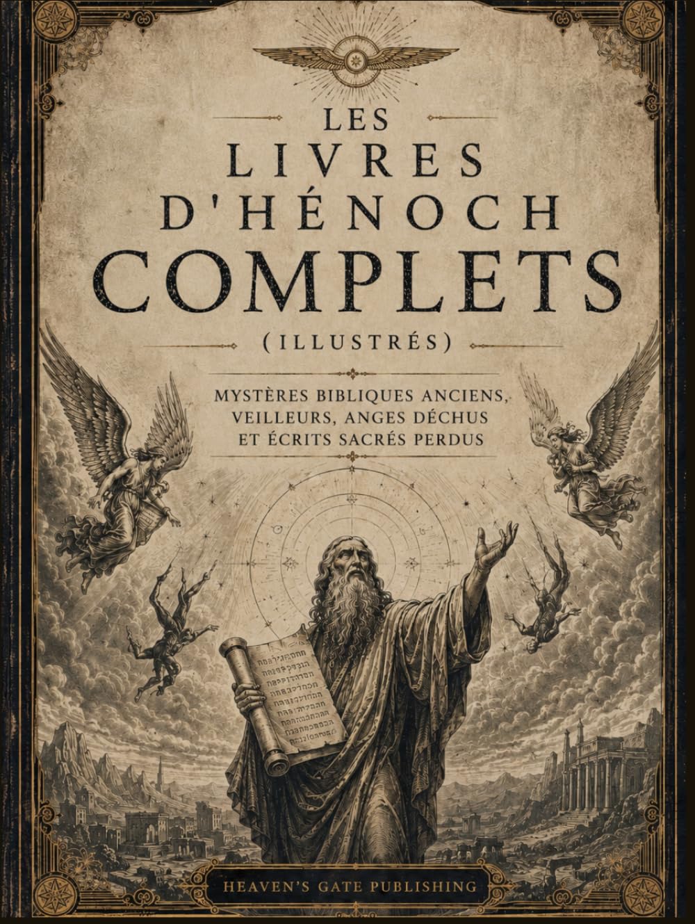 Les Livres D'Hénoch Complets (illustrés): Mystères Bibliques Anciens, Veilleurs, Anges Déchus et écrits Sacrés Perdus