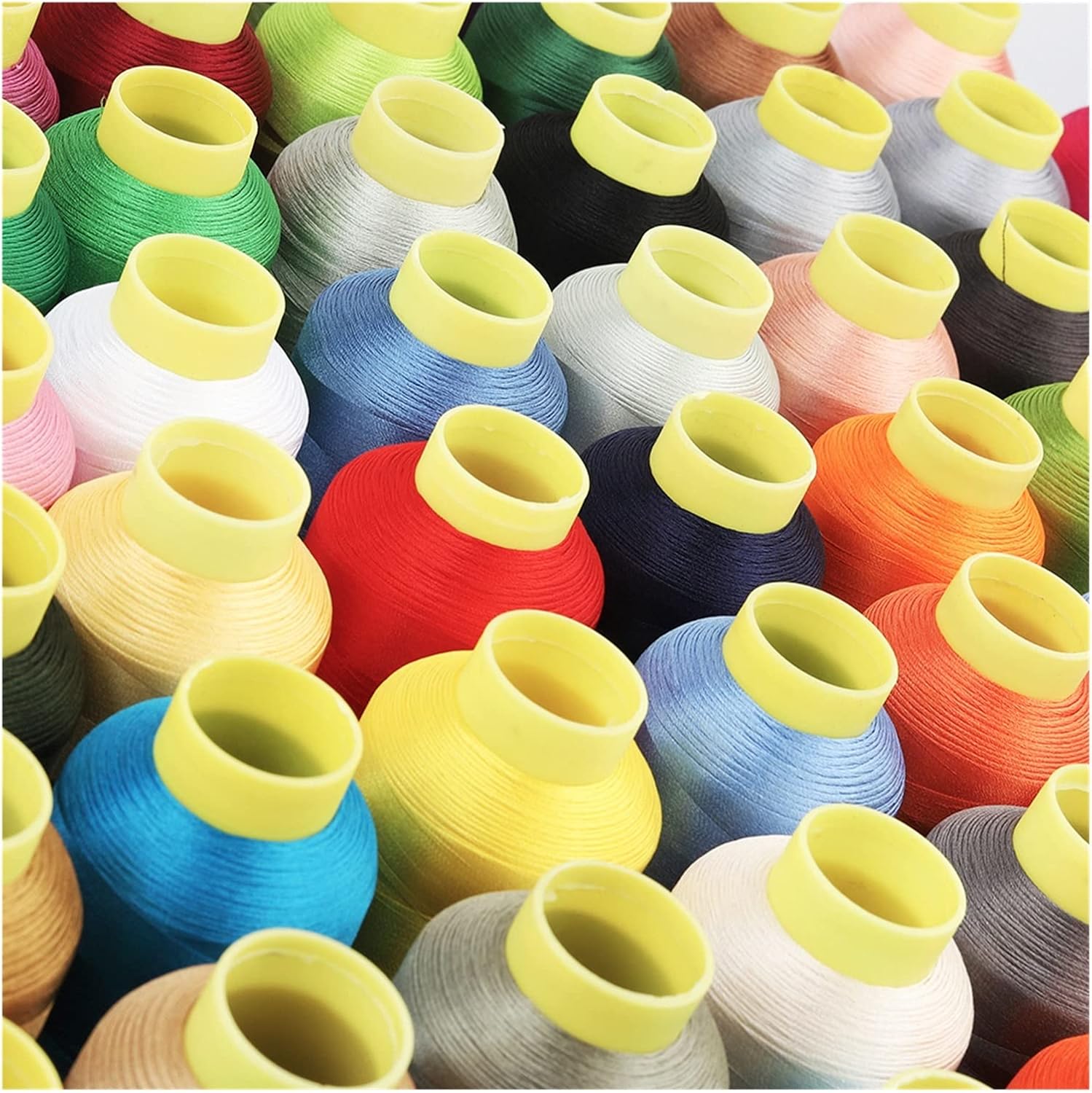 5000m 40WT Polyester Embroidery Thread for Embroidery Machine Home Sewing 120D/2 Varies of Colors (Color : 2427 Scarlet Smile, Size : 1pcs)