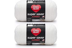 Red Heart Super Saver Jumbo Yarn 2-Pack: Big on Value, Comfort, and Creativity