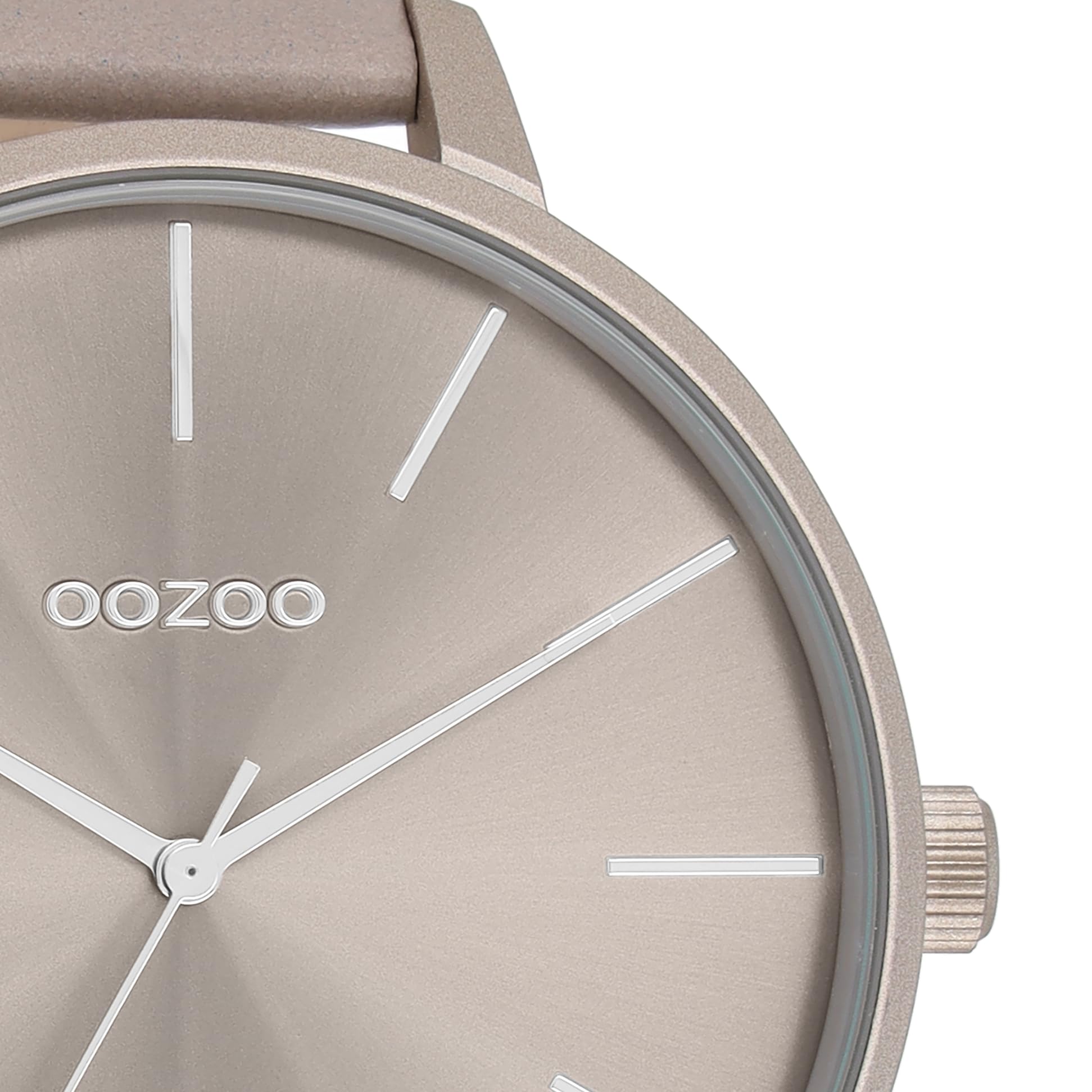 Oozoo Timepieces Damen Uhr | Armbanduhr Damen mit Lederarmband | Hochwertige Uhr für Frauen | Edle Analog Damenuhr in rund