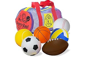 My First Sports Bag! With 6 Foam Sport Bouncer Pack for Early Development