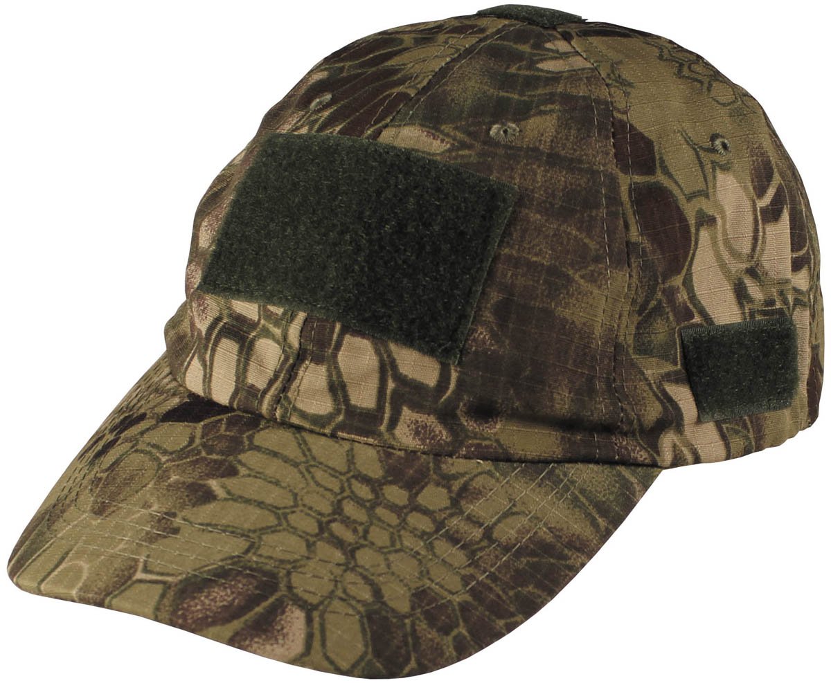 MFH Operations Cap Loop Police Military Patrol Field Combat Cotton Snake FG Camo