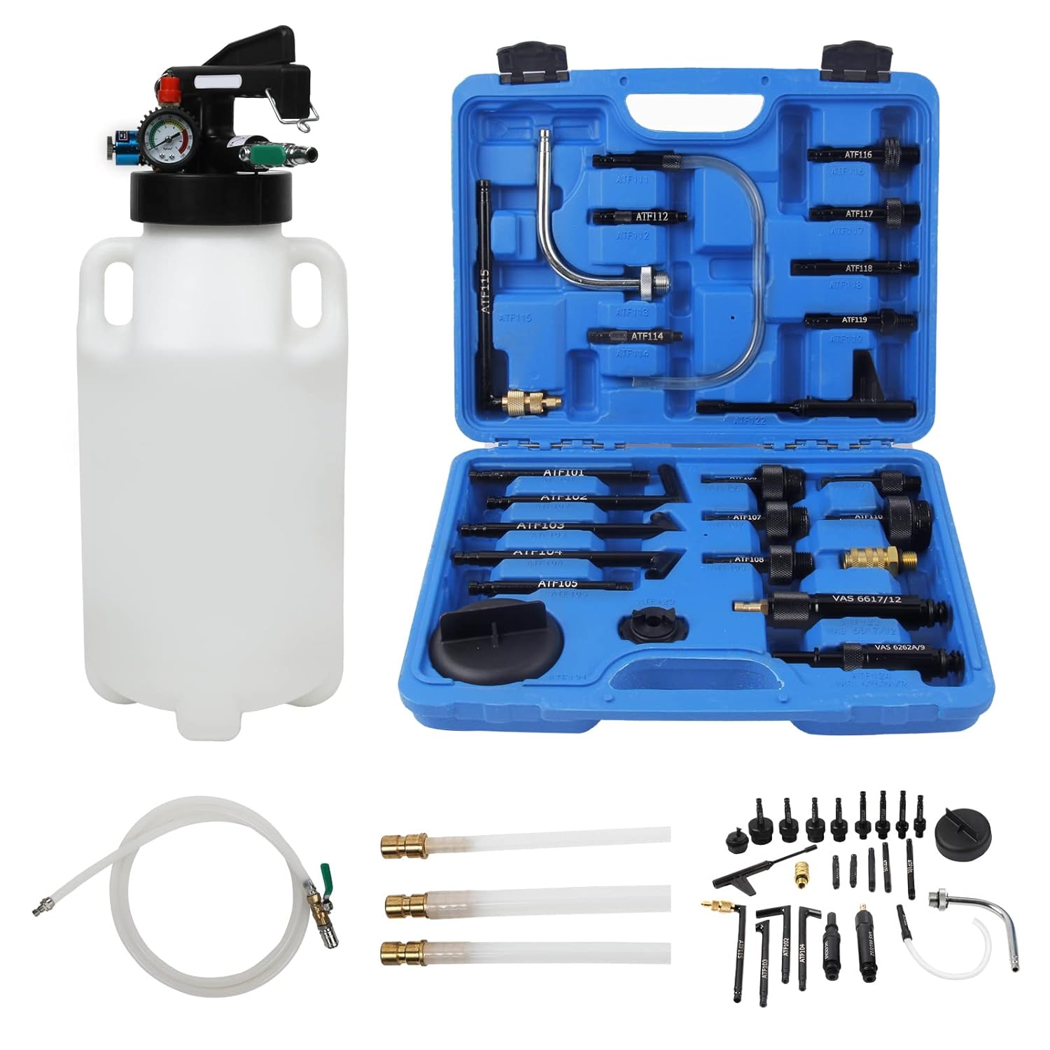 Transmission Oil Filler Fluid Extractor BELEY 8L Automotive Pneumatic Oil Filler