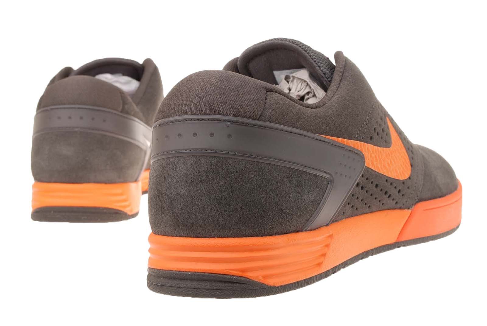 Nike 6 0 Paul Rodriguez 6 Grey Orange Lunar Skate  display picture 1