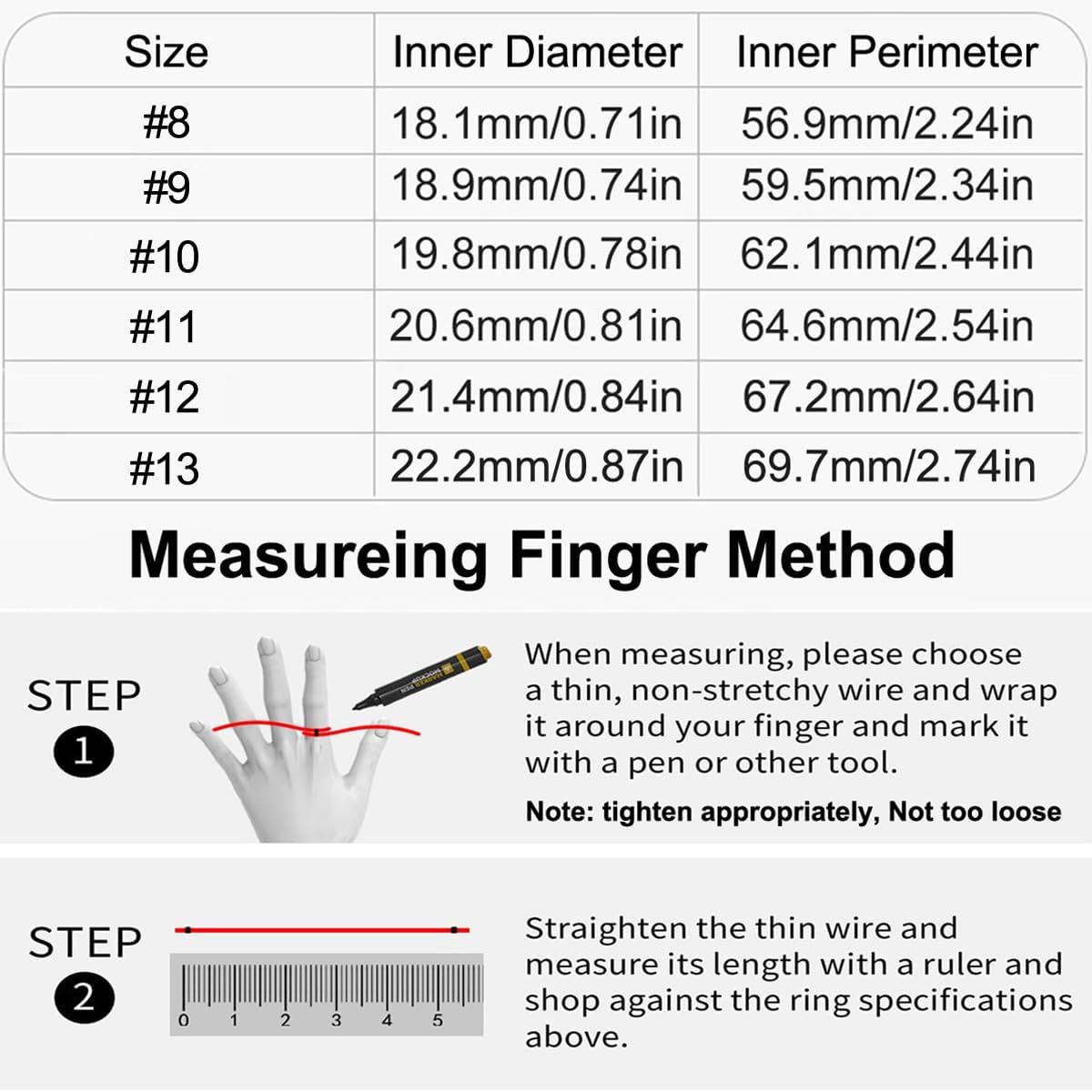 Smart Ring Heart Rate Monitor Sleep Ring Fitness Tracker Blood Pressure Step Counter Calorie Pedometer Waterproof Health Vintage Smart Rings for Men Women Unique Anillo Inteligente