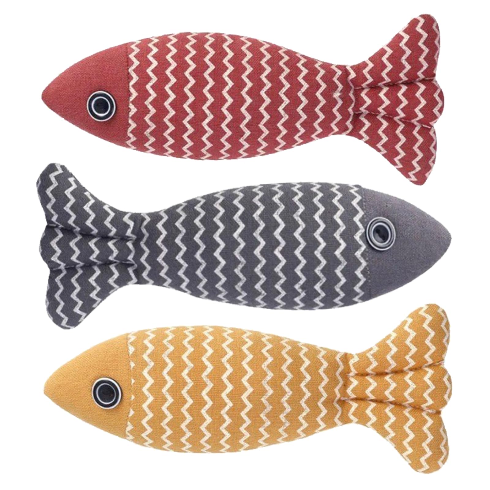 DAVBNM 3pcs Catnip Toy, Cat Chew Toy, Bite Resistant Catnip Toys, Plush Cartoon Kitten Teething Interactive Toy