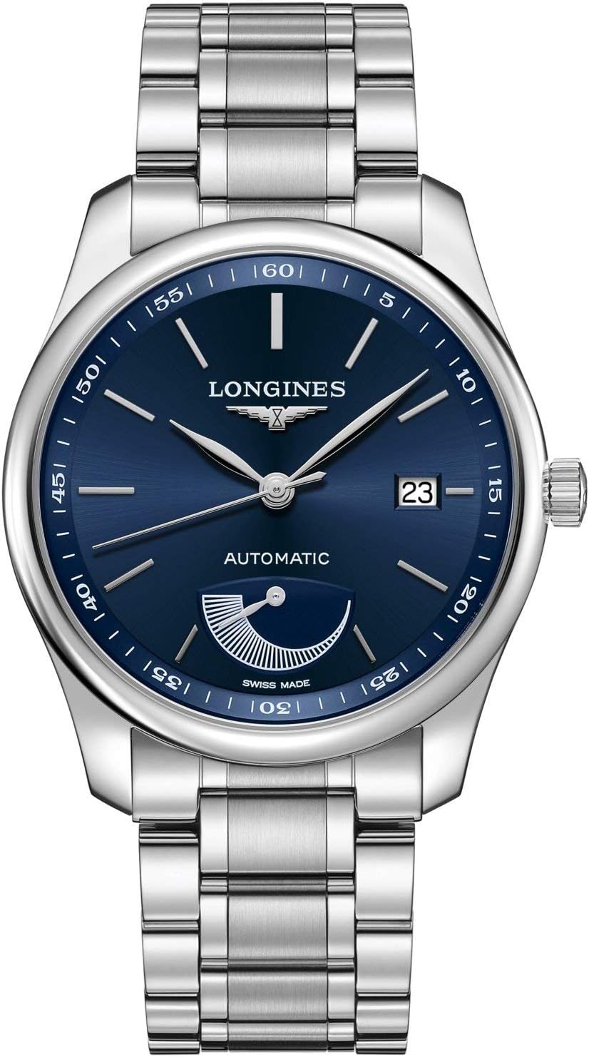 orologio The Longines Master Collection 40mm blu automatico acciaio L2.908.4.92.6