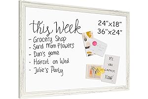 4 THOUGHT Dry Erase Board: Chic and Convenient Decorative Solution
